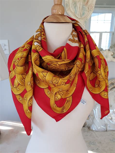 chanel scarf authenticity|chanel ready to wear scarf.